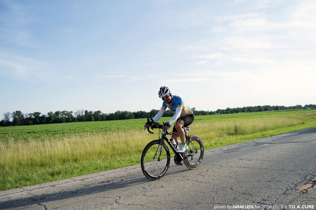 Rob made his way through Indiana and into Ohio today. He continues to inspire me with his endurance and kindness. He is exhausted, but he keeps riding.