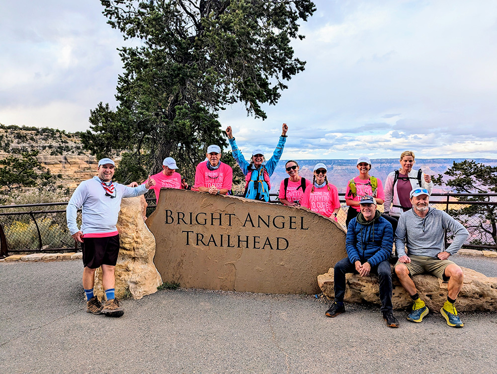 Brain Cancer Research Impact 2023: Crossing the Canyon Grand Canyon Rim-to-Rim